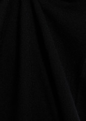Autumn Cashmere - Twisted cutout cashmere top - Black - S