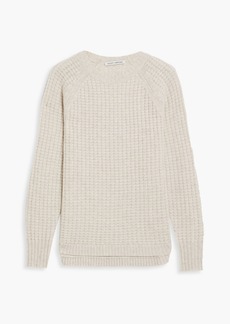 Autumn Cashmere - Waffle-knit cashmere sweater - Gray - XS