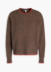 Autumn Cashmere - Whipstitched cashmere sweater - Neutral - S