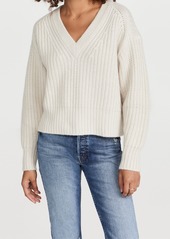 Autumn Cashmere Chunky Shaker V Sweater