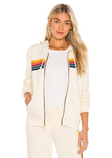 Aviator Nation 5 Stripe Hoodie