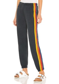 Aviator Nation 5 Stripe Sweatpant