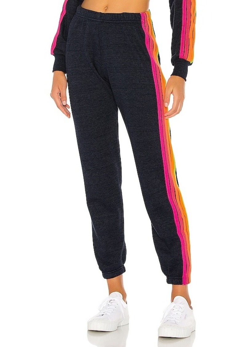 Aviator Nation 5 Stripe Sweatpants