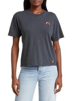 Aviator Nation Embroidered Rainbow T-Shirt
