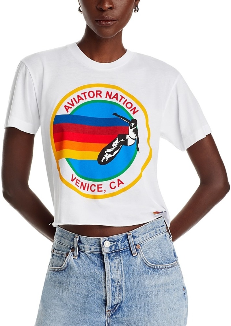 Aviator Nation Logo Graphic Tee