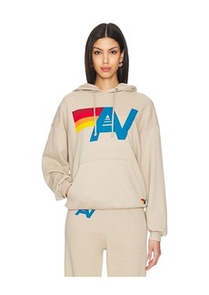 Aviator Nation Logo Pullover Relaxed Hoodie