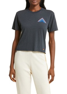 Aviator Nation Mountain Stitch Stripe Graphic T-Shirt