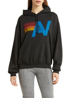 Aviator Nation Relaxed Fit Logo Hoodie
