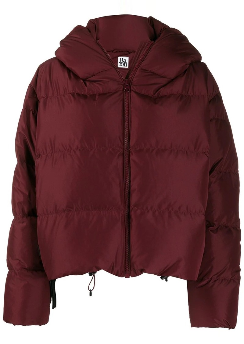 cropped puffer jacket