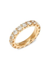 Badgley Mischka 14K Yellow Gold & 3 TCW Lab Grown Diamond Eternity Ring