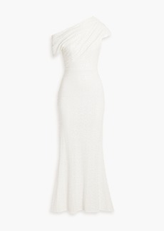 Badgley mischka origami sleeve dress best sale