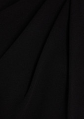 Badgley Mischka - Pleated crepe dress - Black - US 4