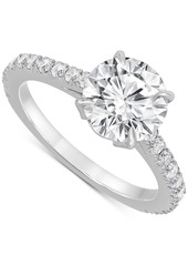 Badgley Mischka Certified Lab Grown Diamond Engagement Ring (2-1/2 ct. t.w.) in 14k Gold - Yellow Gold