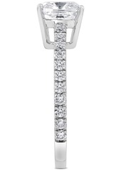 Badgley Mischka Certified Lab Grown Diamond Engagement Ring (2-1/2 ct. t.w.) in 14k Gold - White Gold