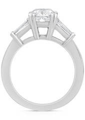 Badgley Mischka Certified Lab Grown Diamond Engagement Ring (2-1/2 ct. t.w.) in 14k Gold - Yellow Gold