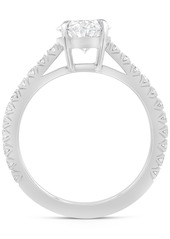 Badgley Mischka Certified Lab Grown Diamond Engagement Ring (2-1/2 ct. t.w.) in 14k Gold - Rose Gold