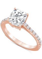 Badgley Mischka Certified Lab Grown Diamond Engagement Ring (2-1/2 ct. t.w.) in 14k Gold - Yellow Gold