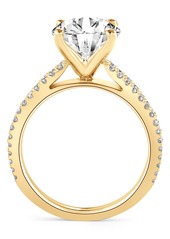 Badgley Mischka Certified Lab Grown Diamond Engagement Ring (3-3/8 ct. t.w.) in 14k Gold - Yellow Gold