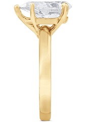 Badgley Mischka Certified Lab Grown Diamond Engagement Ring (3 ct. t.w.) in 14k Gold - Yellow Gold