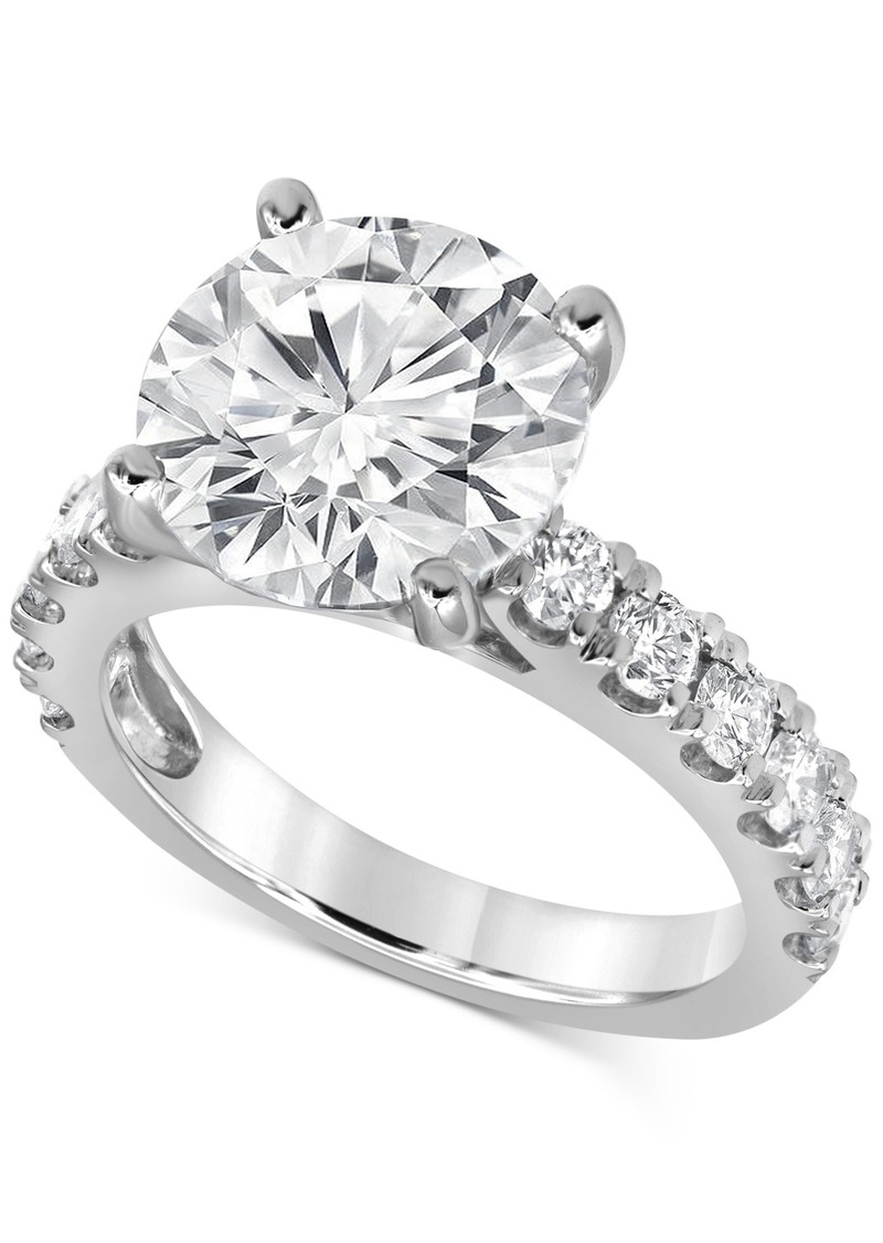 Badgley Mischka Certified Lab Grown Diamond Engagement Ring (6 ct. t.w.) in 14k Gold - White Gold