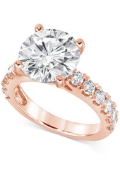 Badgley Mischka Certified Lab Grown Diamond Engagement Ring (6 ct. t.w.) in 14k Gold - Yellow Gold