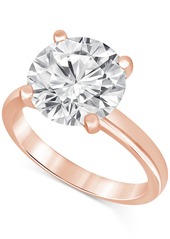 Badgley Mischka Certified Lab Grown Diamond Solitaire Engagement Ring (5 ct. t.w.) in 14k Gold - Yellow Gold