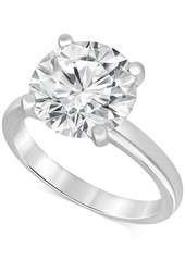 Badgley Mischka Certified Lab Grown Diamond Solitaire Engagement Ring (5 ct. t.w.) in 14k Gold - White Gold