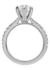 Badgley Mischka Certified Lab Grown Marquise Diamond Split Shank Engagement Ring (3-1/3 ct. t.w.) in 14k Gold - Yellow Gold