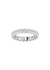 Badgley Mischka Collection 14K Gold Round Lab Created Diamond Eternity Band Ring - 2.00 ctw in White Gold at Nordstrom Rack