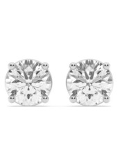 Badgley Mischka Collection 14K White Gold & Lab Created Diamond Stud Earrings at Nordstrom
