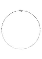 Badgley Mischka Collection 14k White Gold Radiant Cut Lab Created Diamond Necklace - 7.00 ctw at Nordstrom Rack