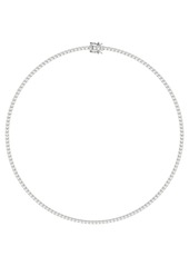 Badgley Mischka Collection 14k White Gold Round Brilliant Cut Diamond Necklace - 7.27 ctw at Nordstrom Rack