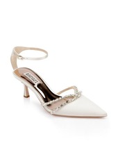 Badgley Mischka Collection Ankle Strap Pointed Toe Pump