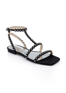Badgley Mischka Collection Cami Embelished T-Strap Sandal
