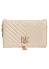 Badgley Mischka Collection Chevron Quilted Crossbody Bag in Blush at Nordstrom Rack
