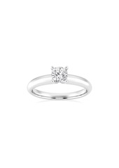 Badgley Mischka Collection Cushion Cut Lab Created Diamond Engagement Ring - 0.50 ctw in White at Nordstrom Rack