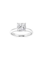 Badgley Mischka Collection Cushion Cut Lab Created Diamond Engagement Ring - 1.00 ctw in White at Nordstrom Rack