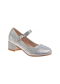 Badgley Mischka Collection Embellished Mary Jane Pump in Silver at Nordstrom Rack
