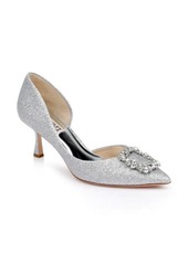 Badgley Mischka Collection Fabia Embellished Pointed Toe Pump