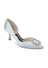 Badgley Mischka Collection Fabia Embellished Pointed Toe Pump