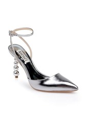Badgley Mischka Collection Indie II Ankle Strap Pointed Toe Pump