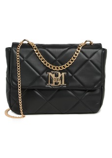 Badgley Mischka Collection Large Quilted Crossbody Bag in Black at Nordstrom Rack