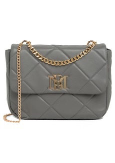 Badgley Mischka Collection Large Quilted Crossbody Bag in Grey at Nordstrom Rack