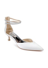 Badgley Mischka Collection Lilibeth Kitten Heel Ankle Strap Pump