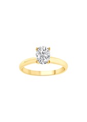 Badgley Mischka Collection Oval Cut Lab Created Diamond Engagement Ring - 1.00 ctw in Platinum at Nordstrom Rack