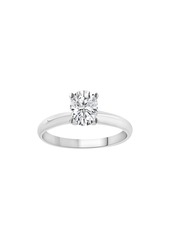 Badgley Mischka Collection Oval Cut Lab Created Diamond Engagement Ring - 1.50 ctw in White at Nordstrom Rack