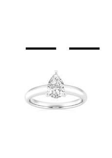 Badgley Mischka Collection Pear Cut Lab Created Diamond Engagement Ring - 1.50 ctw in White at Nordstrom Rack