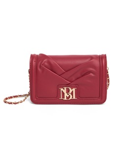 Badgley Mischka Collection Small Pleat Crossbody Bag in Brick Red at Nordstrom Rack