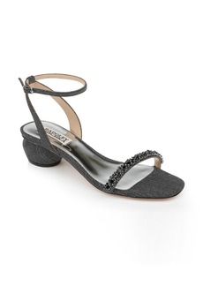 Badgley Mischka Collection Tarika Ankle Strap Sandal in Black at Nordstrom Rack