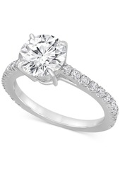 Badgley Mischka Certified Lab Grown Diamond Engagement Ring (2-1/2 ct. t.w.) in 14k Gold - Yellow Gold